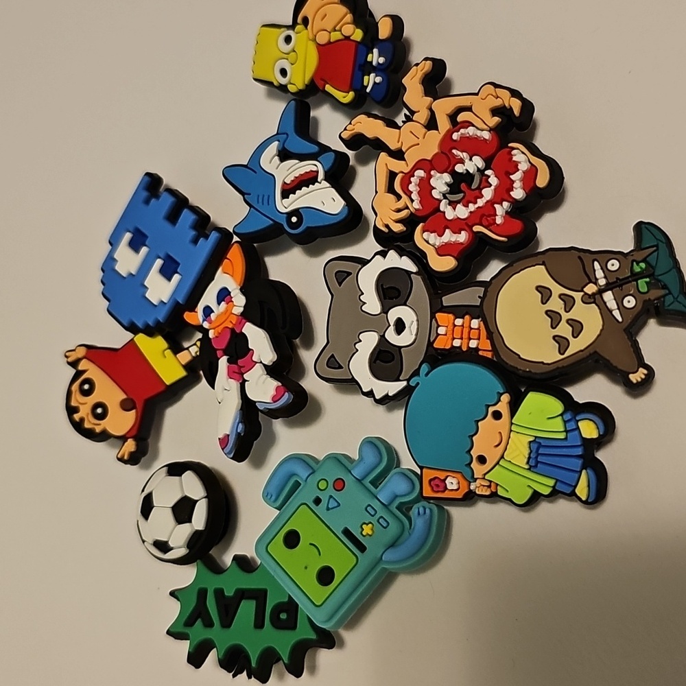 15pcs Shoe‎ Charms Cartoon Compatible w/ CROC